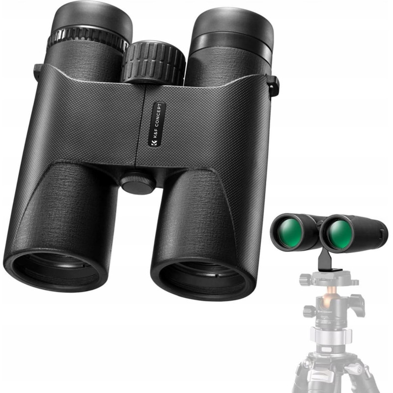 Lornetka K&f Concept Zoom 10x 42mm 10x42 Bak4 Ip65 + Futerał / Kf33.081